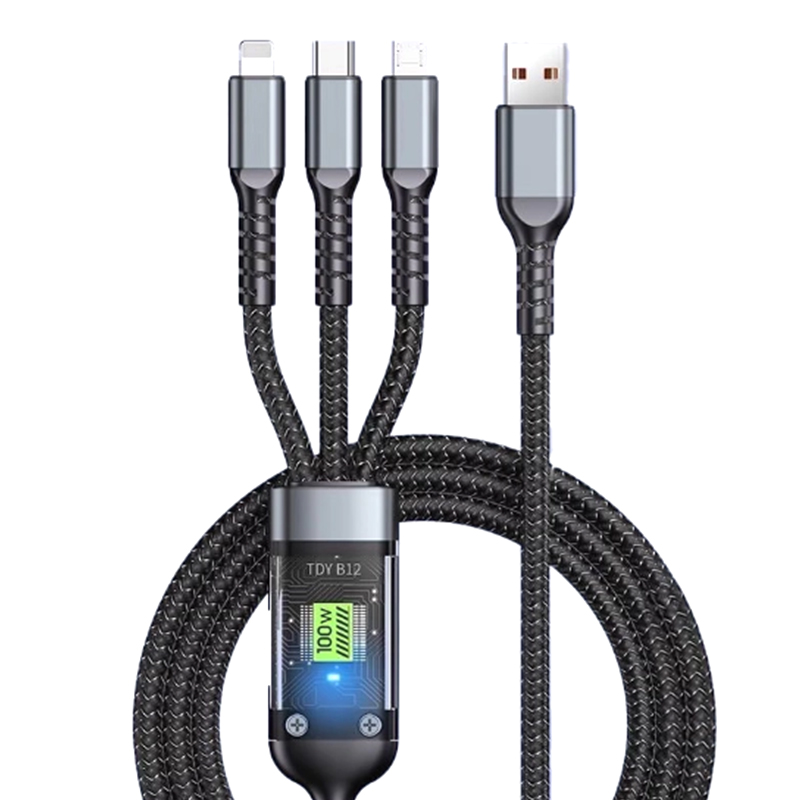 3 in 1 USB Cable 100 Watts