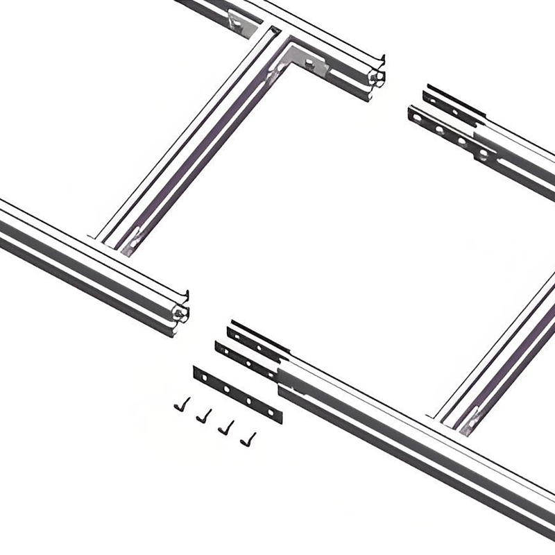 Heavy-Duty Quad-Bolt Aluminum Cable Runway Splice Kit