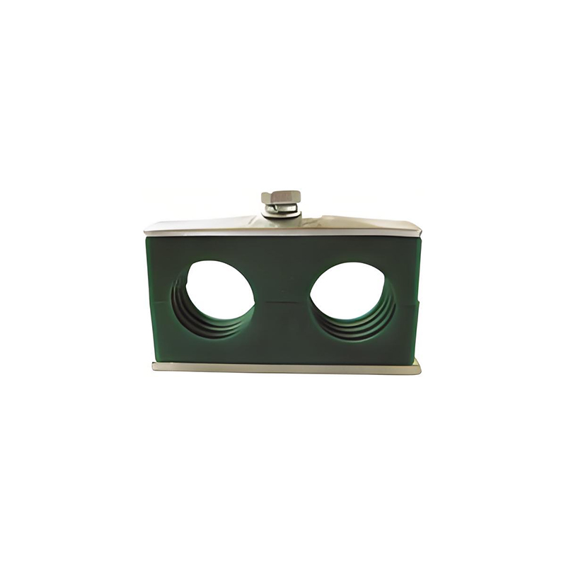YWT*G1 Light-Duty Duplex Pipe Clamp with Two Bores