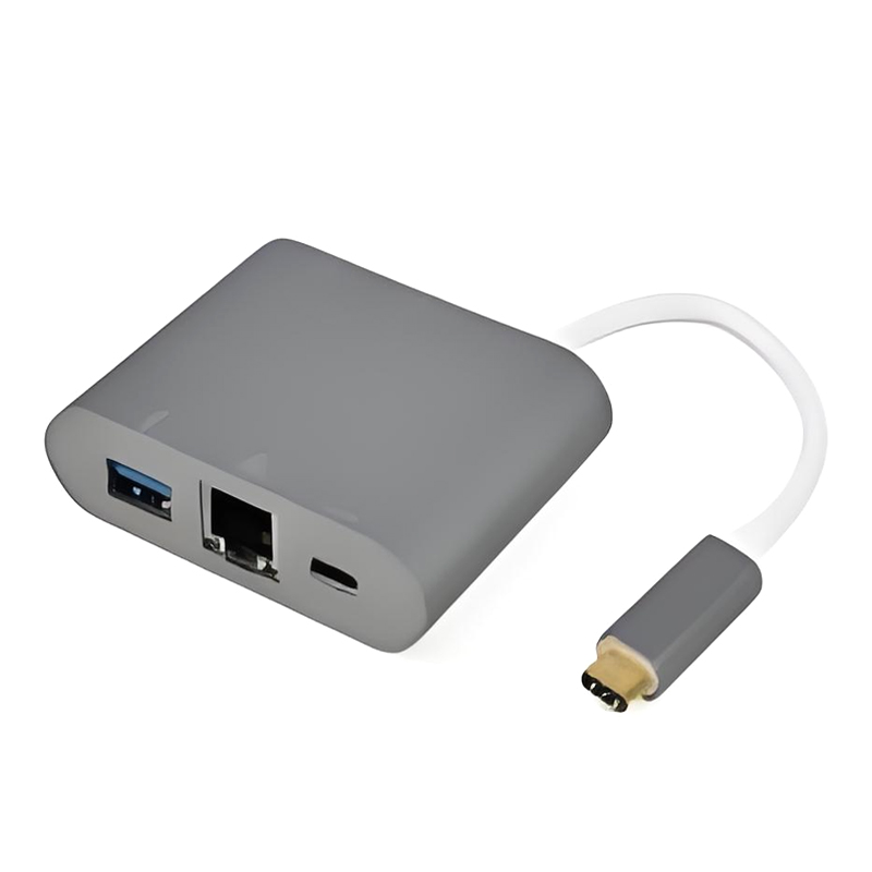 USB 3.1 Type-C to USB 3.0X2+MicroSD+SD/MMC+PD Charging A